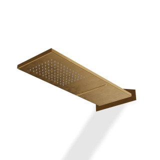 Treemme Shower and Thermostatic Верхний душ настенный 47x17 см 2 режима Brushed Gold