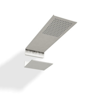 Treemme 5mm Верхний душ настенный 46x15 см 2 режима Brushed Stainless Steel