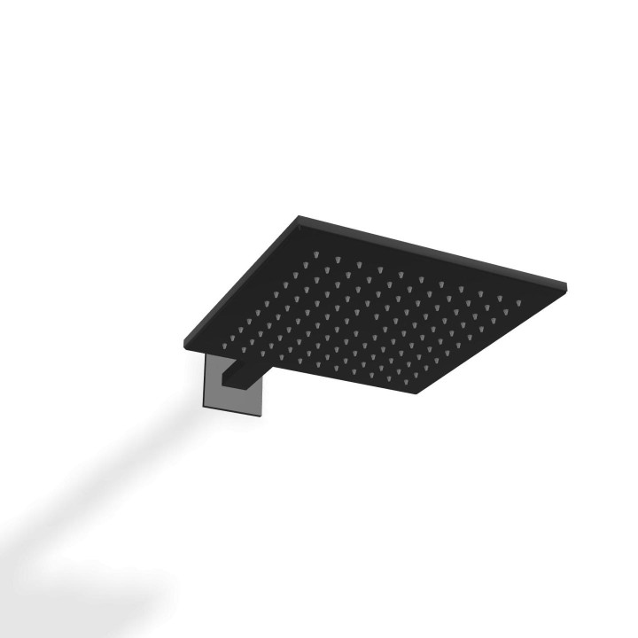Treemme Q30 Верхний душ Matt Black 25x25 см, RWIT5607NN01