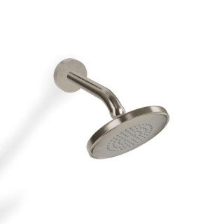 Treemme X-Change_Mono Верхний душ настенный 13x13 см Brushed Nickel