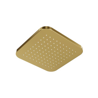 Treemme Shower and Thermostatic Верхний душ для кронштейна 21.7x21.7 см Brushed Brass