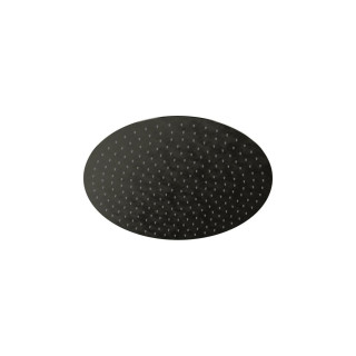 Treemme Shower and Thermostatic Верхний душ для кронштейна 40x40 см Brushed Black Chrome