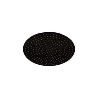 Treemme Shower and Thermostatic Верхний душ для кронштейна 40x40 см Polished Black Chrome