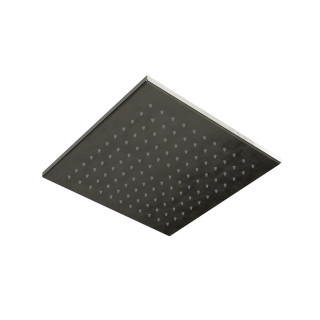 Treemme Shower and Thermostatic Верхний душ для кронштейна 25x25 см Brushed Black Chrome