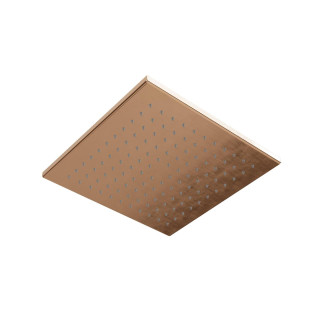 Treemme Shower and Thermostatic Верхний душ для кронштейна 25x25 см Brushed Rose Gold