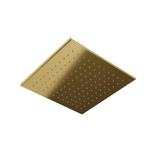 Treemme Shower and Thermostatic Верхний душ для кронштейна 25x25 см 24k Gold