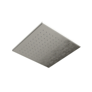 Treemme Showers INOX Верхний душ для кронштейна 25x25 см Brushed Stainless Steel