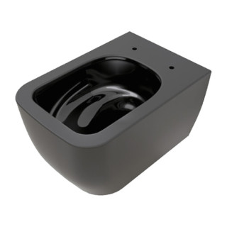 Scarabeo Teorema 2.0 Унитаз подвесной 36x52 см Bicolors Ardesia