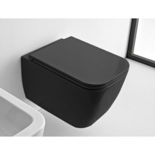 Scarabeo Teorema 2.0 Унитаз подвесной 36x52 см Ardesia matt