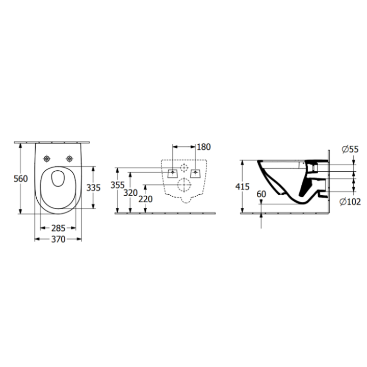 Унитаз Villeroy&Boch Subway 3.0 4670T001