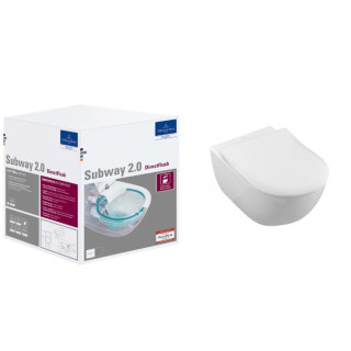 Villeroy&Boch Subway 2.0 Унитаз подвесной 37x56 см белый Alpin