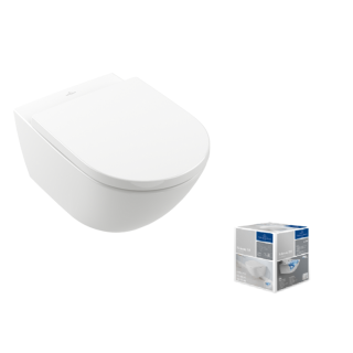 Villeroy&Boch Subway 3.0 Унитаз подвесной 37x56 см белый Alpin