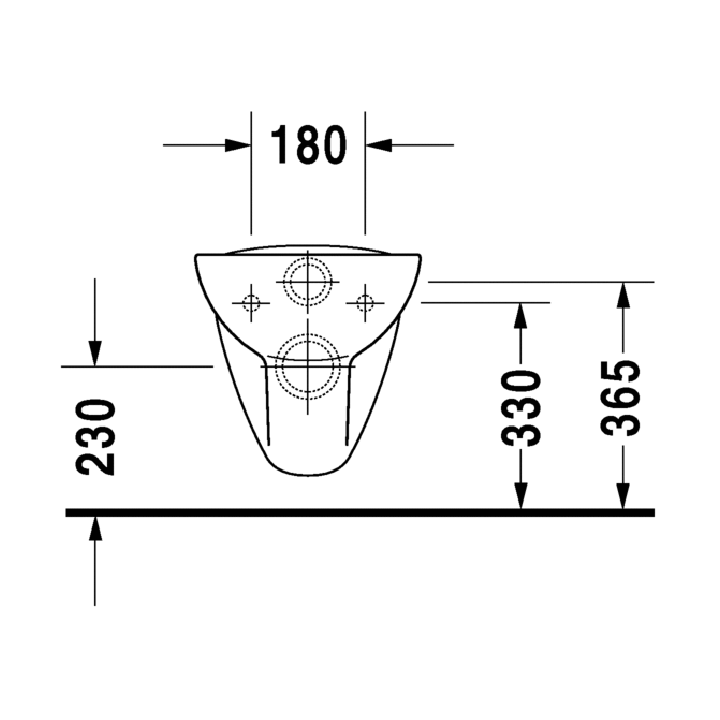 Унитаз Duravit D-Code 25350900002