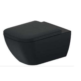 Duravit Happy D.2 Унитаз подвесной 36.5x54 см Anthracite matt