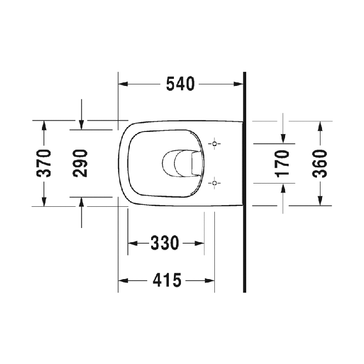 Унитаз Duravit Durastyle 2551090000