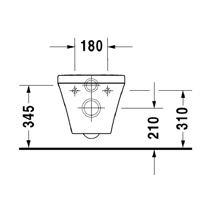Унитаз Duravit Durastyle 2551090000