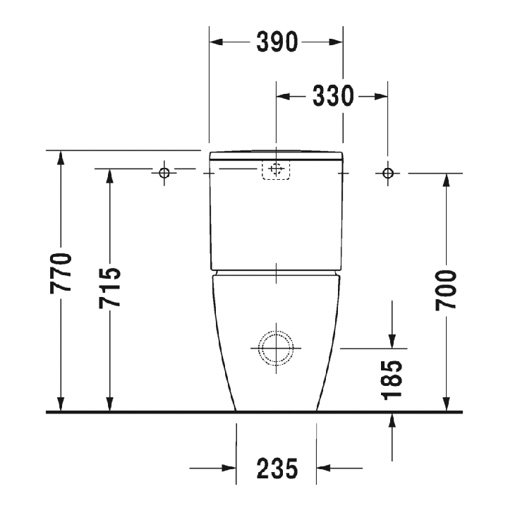 Унитаз Duravit ME by Starck 2170090000