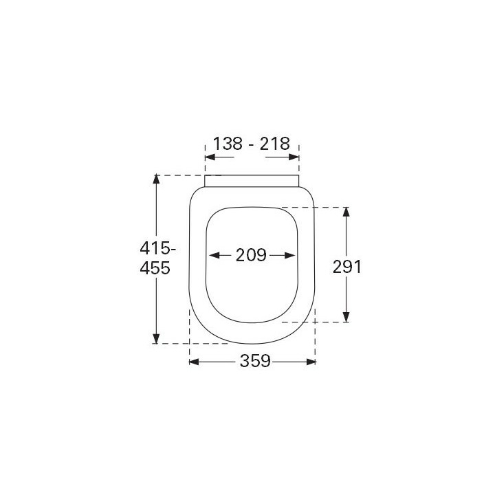 Сиденье для унитаза Villeroy&Boch 9M55S101