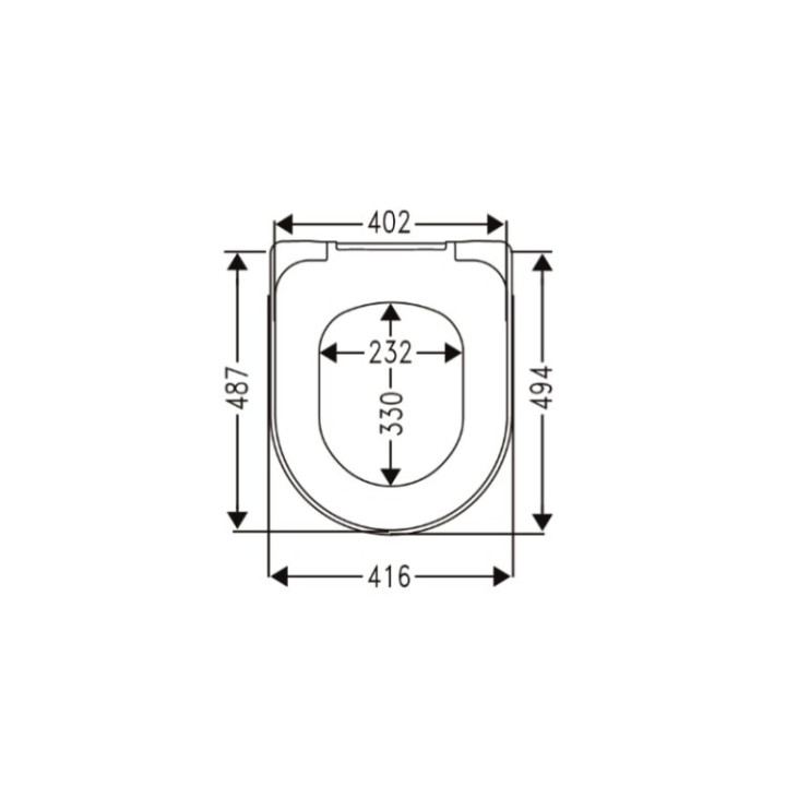 Сиденье Villeroy&Boch 9M83S101