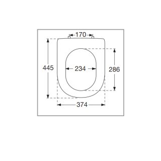 Villeroy&Boch Hommage Сиденье для унитаза Walnut
