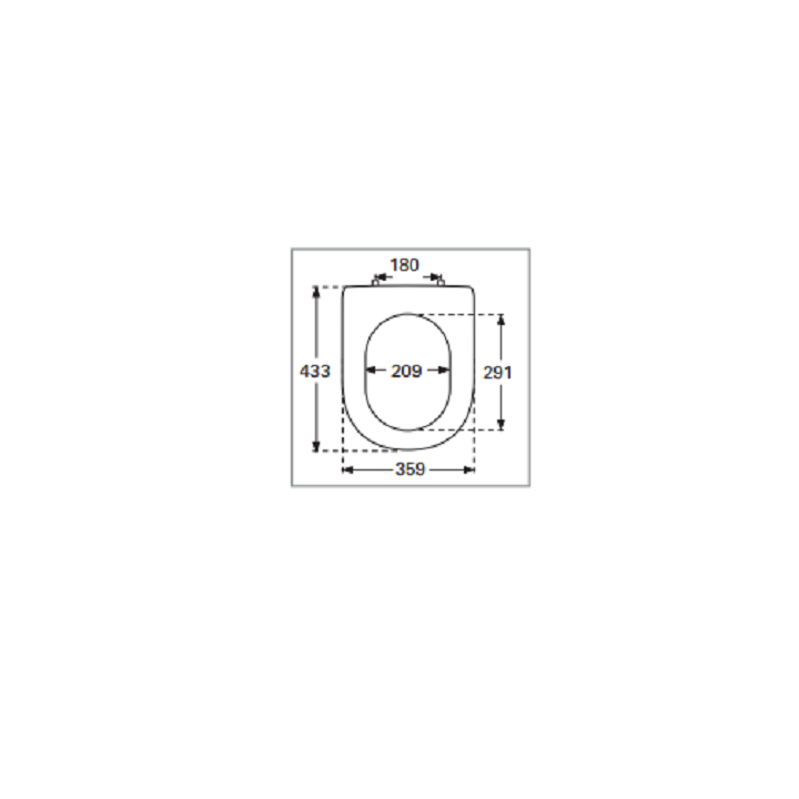 Сиденье Villeroy&Boch Subway 2.0 9M68Q101