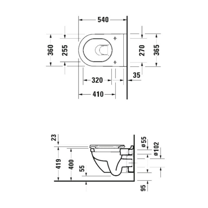 Duravit Starck 3 Сиденье белый 0063810094