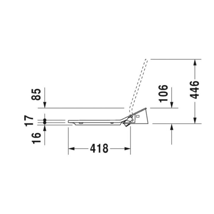 Duravit SensoWash Slim 611000002304300