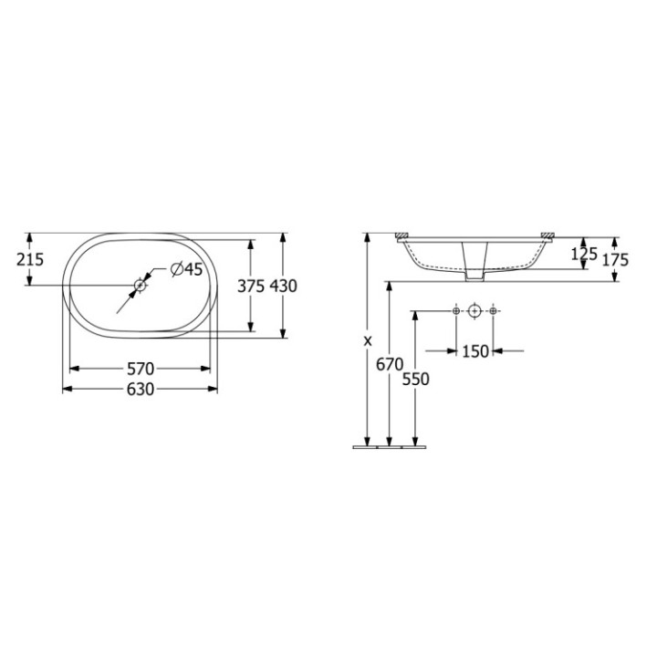 Villeroy&Boch Architectura 5A766001