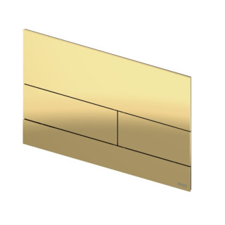 TECE TECEsquare II Клавиша смыва стальная Polished Gold Optic