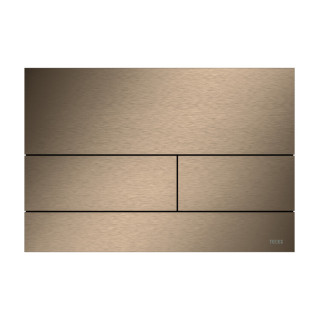 TECE TECEsquare II Клавиша смыва стальная Brushed Red Gold