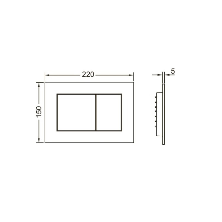 TECE TECEnow клавиша Matt White 9240417