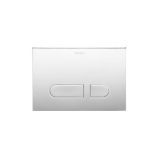 Duravit DuraSystem Клавиша смыва пластиковая хром глянцевый