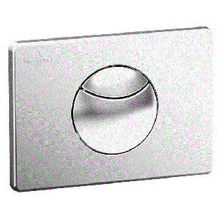 Villeroy&Boch ViConnect Клавиша смыва хромированный матовый