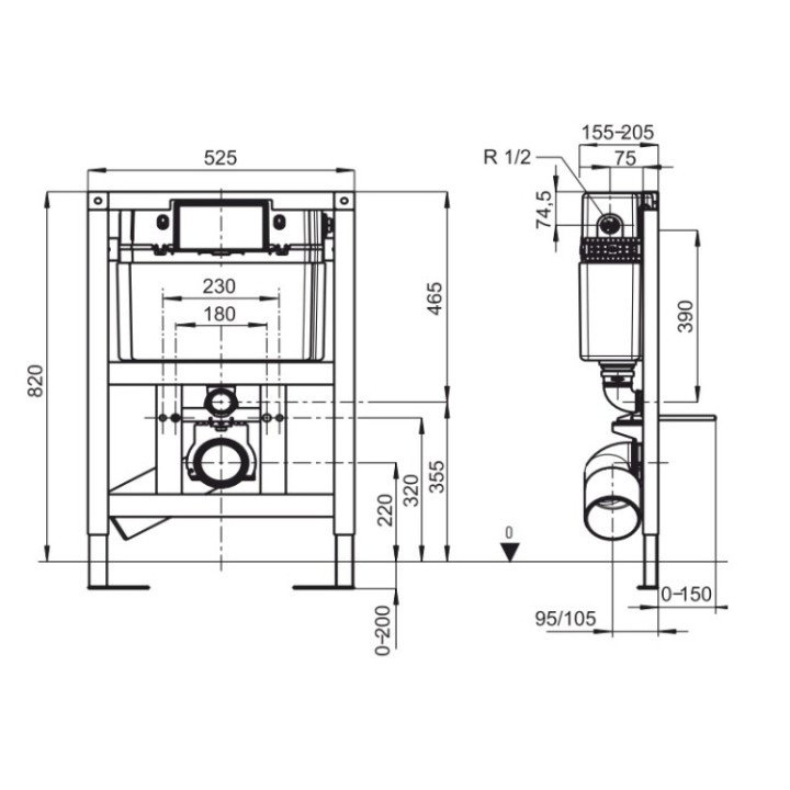 Villeroy&Boch ViConnect инсталляция 92247500
