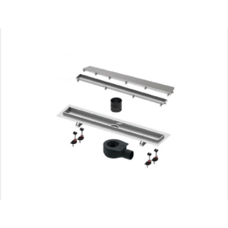 TECE TECElinus Дренажный канал комплект 80 см нержавеющая сталь