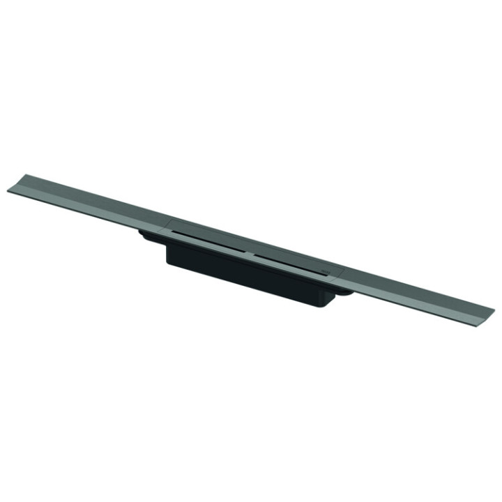TECEdrainprofile 100 см Brushed Black Chrome 671001