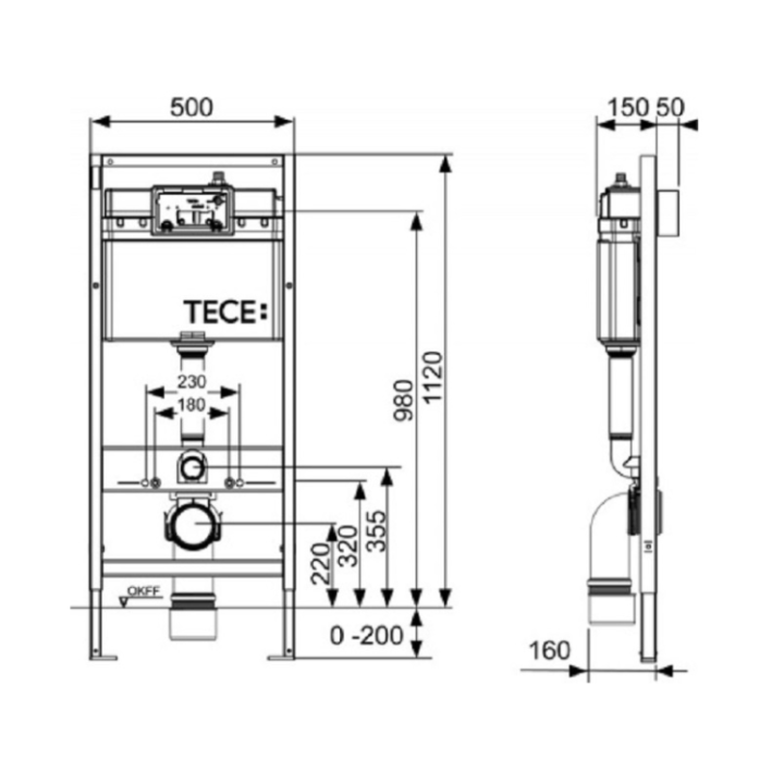 TECE TECEbase 2.0 Инсталляция 9400413
