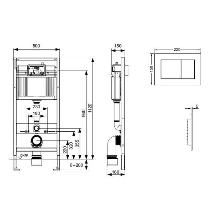 TECE TECEbase 2.0 инсталляция K447417