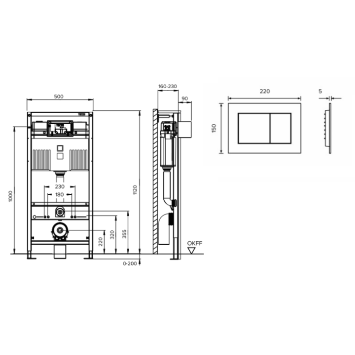 TECE TECEbase 3.0 Инсталляция N500412