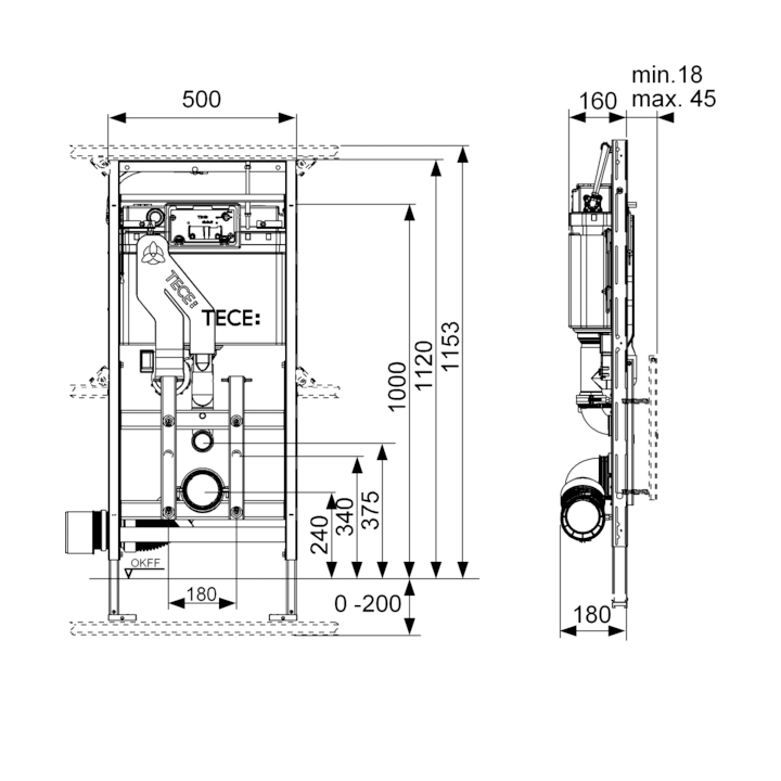 TECE TECElux 9600400 инсталляция
