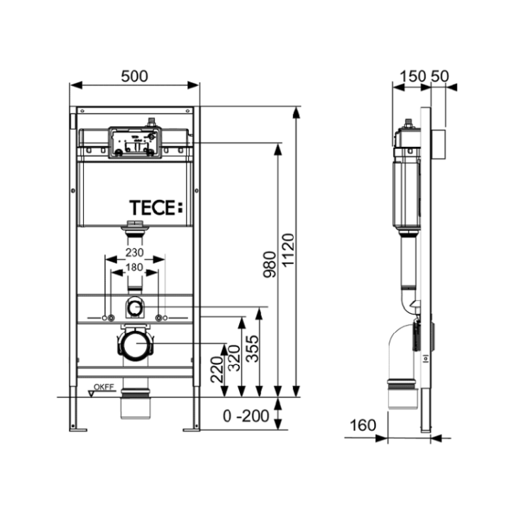 TECE TECEbase инсталляция K440403