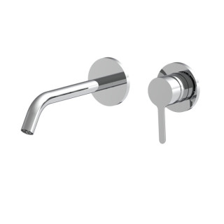 Fima Carlo Frattini Snap Смеситель для раковины излив 15.8 см Brushed Nickel
