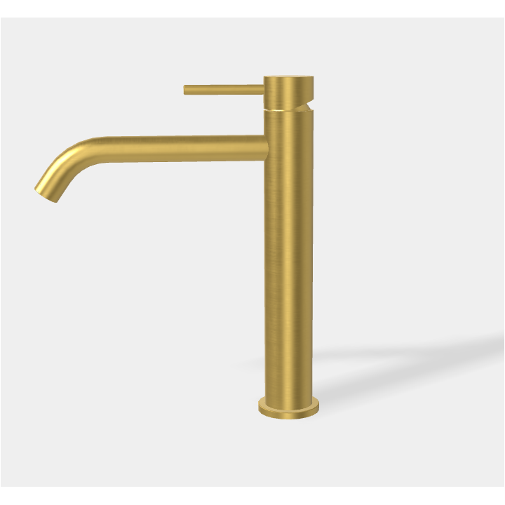 Смеситель Fima F3031LXSOS, золото, 24 см