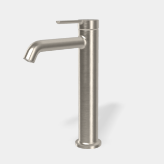 Fima Carlo Frattini Snap Смеситель для раковины стандартный 23.5 см Brushed Nickel