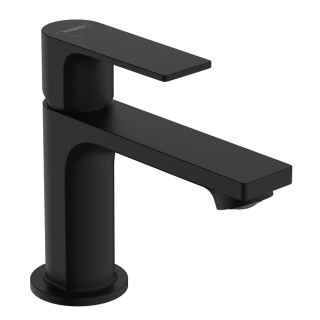 Hansgrohe Rebris E Смеситель для раковины низкий 14.3 см Matt Black, Nero Opaco