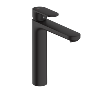 Hansgrohe Vernis Blend Смеситель для раковины высокий 25 см Matt Black, Nero Opaco