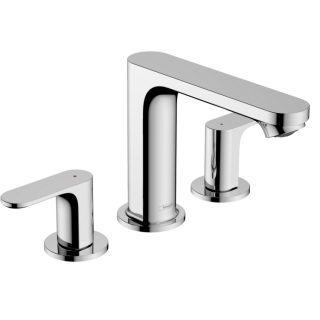 Hansgrohe Rebris S Смеситель для раковины низкий 12.9 см хром
