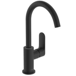 Hansgrohe Rebris S Смеситель для раковины высокий 30.1 см Matt Black, Nero Opaco