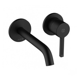 Kludi Nova Fonte Pura Смеситель для раковины излив 18 см Matt Black, Nero Opaco