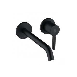 Kludi Nova Fonte Pura Смеситель для раковины излив 22 см Matt Black, Nero Opaco